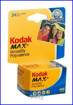 10 Rolls Kodak Ultramax 400 35mm Film GC 135-24 Exp GOLD Color Print 02/2023
