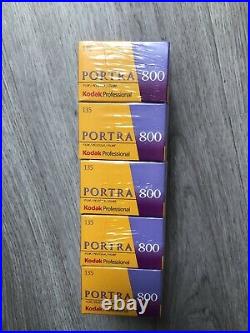 10 x Kodak Professional Portra 800 ASA 35mm Colour Print Film 135-36 Exp. 05/22