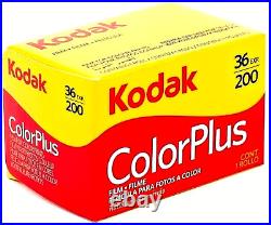 10x KODAK COLORPLUS 200 35mm/36 exps ULTRA FRESH COLOR NEG Film-expiry 01/2026