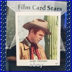 1957 Dutch (Printed in Holland) JIMMY JAMES STEWART Color Film Star Card