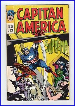 1970 Marvel Captain America #123 & X-men #38 1st Suprema & Scarbo Rare Key Italy