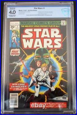 1977 Marvel Star Wars #1 Cbcs 4.0.35 Cent 1st Luke Skywalker Holy Grail Rare