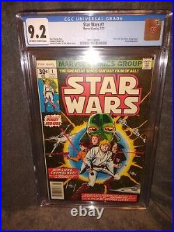 1977 Star Wars #1 1st Printing CGC 9.2 NM Marvel WP -3897342005 KEY GRAIL