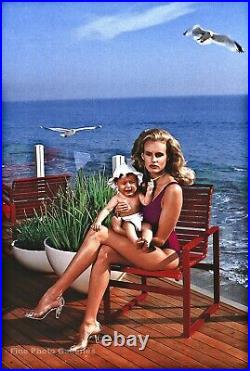 1984 Vintage DARYL HANNAH Movie Actress HELMUT NEWTON Cry Baby Photo Art 12X16
