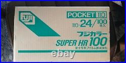 1 Case (100 Boxes) NOS Fuji 110 Super HR 100 24 Exposure Color Print Film