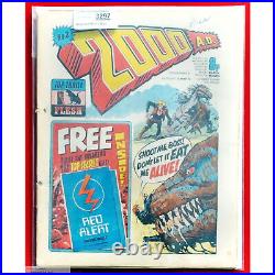 2000AD Prog 3 1st Print 2nd Judge Dredd Appearance Comic 12 3 77 UK set 3297