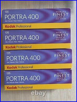 20 ROLLS Kodak Portra 400 35mm 36 Exp Six 5 Packs Fridge Stored