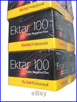20 Rolls Kodak Ektar 100 35mm Film 135-36 Color Print Negative Fast Ship 3/2020