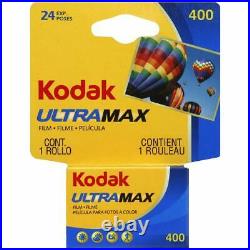 20 Rolls Kodak UltraMax GC 400 135-24 Exp. Color Print 35mm Film Fresh Date