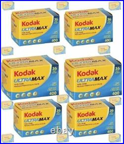 20 Rolls Kodak Ultra Max GC 400 (ISO) 135-36 Color Print 35mm Film FRESH