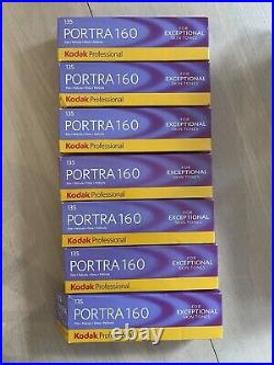 35 ROLLS Kodak Portra 160 35mm 36exp Professional 7 X Pack of 5