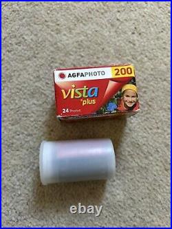 35mm Colour Camera Film Agfa Photo Vista Plus, ISO 200, 24 Exposures