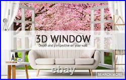 3D Color Artistic B199 Window Film Print Sticker Cling Stained Glass UV Zoe