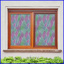 3D Color Glitter D306 Window Film Print Sticker Cling Stained Glass UV Block Amy 3D Color Glitter D306 Window Film Print Sticker Cling Stained Glass UV Block Amy
