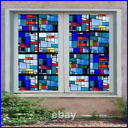 Details about   3D color graphics M627 Window Film Print Sticker adherent Stained Glass UV Amy show original title 