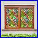 3D_Colored_Flower_ZHUB174_Window_Film_Print_Sticker_Cling_Stained_Glass_UV_Block_01_tyy