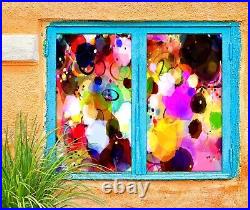 3D Gorgeous Spots Color R160 Window Film Print Sticker Cling Stained Glass UV Su