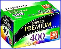 3 x FUJI SUPERIA PREMIUM 400 ULTRA FRESH 35mm/36 exps COLOR NEG-expiry 07/2026