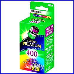 3 x FUJI SUPERIA PREMIUM 400 ULTRA FRESH 35mm/36 exps COLOR NEG-expiry 07/2026