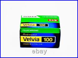 3 x Rolls FUJI VELVIA 100 FRESH Color Slide Film-35mm/36 exps-expiry 06/2025