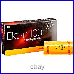 5 Rolls KODAK EKTAR PRO 100 FRESH COLOR NEG 120 MED FORMAT Film-expiry 07/2024