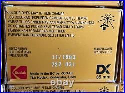 9 x KODAK Gold II 400 35mm 36exp Vintage Expired COLOUR PRINT FILM From 1993