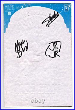 AMAZING SPIDERMAN #400 NM Signed 3X by STAN LEE, MARK BAGLEY & JOHN ROMITA JR