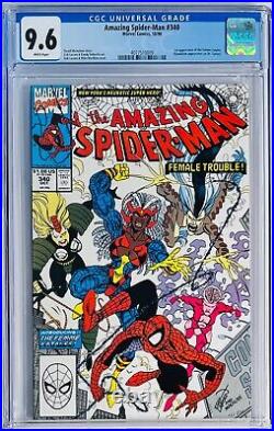 Amazing Spider-Man #340 CGC 9.6 1st Appearance of Femme Fatales-Chameleon App