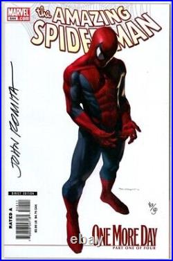 Amazing Spider-man #544 Variant Dynamic Forces Signed John Romita Sr Df Movie