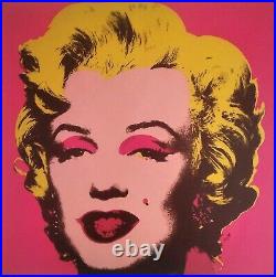 Andy Warhol CLASSIC 1967 lithograph Marilyn Monroe #UniqueGift of Warhol POP Art