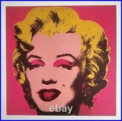 Andy Warhol CLASSIC 1967 lithograph Marilyn Monroe #UniqueGift of Warhol POP Art