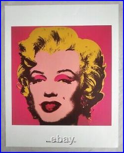 Andy Warhol CLASSIC 1967 lithograph Marilyn Monroe #UniqueGift of Warhol POP Art