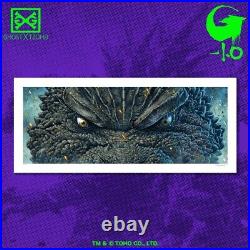 B/W + Color Godzilla Minus One Edmiston Eyes Without A Face 24x 10 1/4 GxG