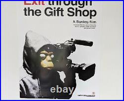 Banksy Exit Through The Gift Shop UK movie lithograph circa 2010 50cmx70cm
