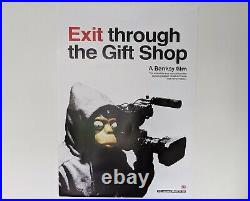 Banksy Exit Through The Gift Shop UK movie lithograph circa 2010 50cmx70cm