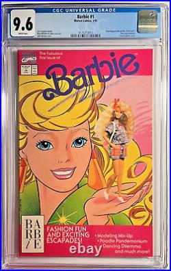 Barbie # 1 CGC 9.6 Marvel Comic 1991 John Romita Cover