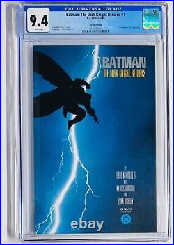 Batman The Dark Knight Returns #1 CGC 9.4 (2nd Print) -Frank Miller Cover/Art