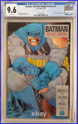 Batman The Dark Knight Returns #2 Cgc 9.61986 DC Comicsfrank Millermovie