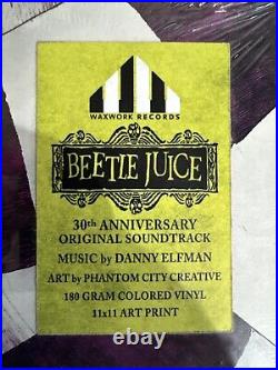 Beetle Juice 30th Anniversary Coloured Vinyl Danny Elfman