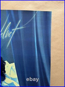 Blue Velvet Poster Kevin Tong AP Variant Signed Numbered Silkscreen Print Mondo