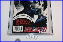 CGC 9.8 WP Punisher 102 Newsstand VARIANT Bullseye Cover Teran Art Classic Key