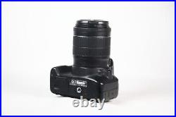 Canon EOS 100D 18MP Digital SLR & EFS 18-55mm IS STM SC 1698- Read Description