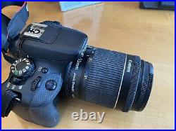 Canon EOS 100D 18.0 MP Digital SLR Camera Black 18/55 lens