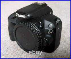 Canon EOS 100D 18.0 MP Digital SLR Camera Black (Body Only)