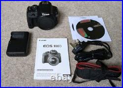 Canon EOS 100D 18.0 MP Digital SLR Camera Black (Body Only)