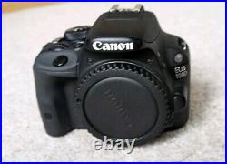 Canon EOS 100D 18.0 MP Digital SLR Camera Black (Body Only)