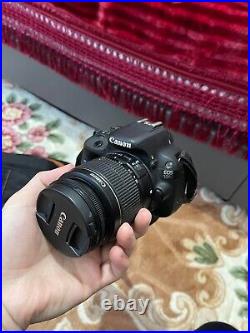 Canon EOS 100D 18.0 MP Digital SLR Camera Black Kit with EF-S 18-55mm