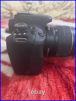 Canon EOS 100D 18.0 MP Digital SLR Camera -Black Kit with EF-S 18-55mm iii MINT