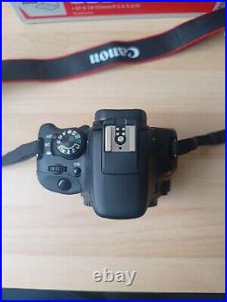 Canon EOS 100D 18.0 MP Digital SLR Camera Black with EF-S 18-55mm III