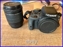 Canon EOS 100D 18.0 MP Digital SLR Camera Black with Lens and Neewer Flash